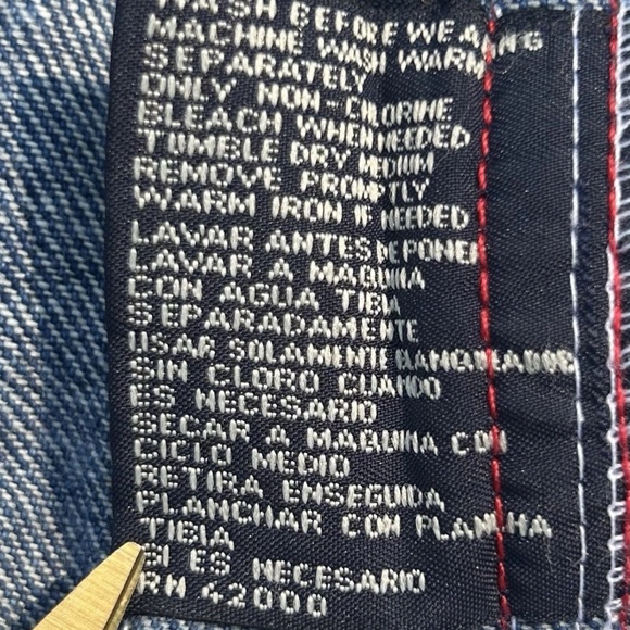 🍭Li’l 66 Route 66 denim overalls baby 12 months - Picture 8 of 8